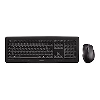 CHERRY CHERRY DW 5100 - sats med tangentbord och mus - USA med eurosymbol - svart Inmatningsenhet