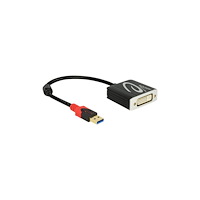 DeLOCK Delock - extern videoadapter - svart