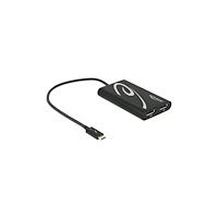 DeLOCK Delock - extern videoadapter - svart