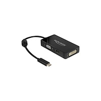 DeLOCK Delock - extern videoadapter - svart
