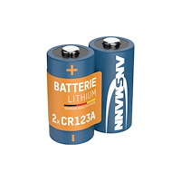 Ansmann Ansmann CR17335 CR-123A fotobatteri litium 1375 mAh 3 V 2 st
