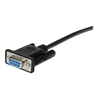 StarTech.com StarTech.com 0.5m Black Straight Through DB9 RS232 Serial Cable - DB9 RS232 Serial Extension Cable - Male to Female Cabl...