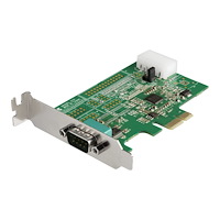 StarTech.com Startech 1-port PCI Express RS232-seriellt adapterkort - PCIe RS232-seriellt värdstyrenhetskort - PCIe till seriell DB9...