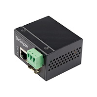 StarTech.com StarTech.com Industrial Fiber to Ethernet Media Converter, 100Mbps SFP to RJ45/Cat6, Singlemode/Multimode Optical Fiber...