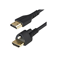 StarTech.com Startech 1m (3ft) HDMI Cable with Locking Screw, 4K 60Hz HDR 10, High Speed HDMI 2.0 Monitor Cable with Locking Screw Co...