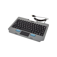 Gamber-Johnson Gamber-Johnson Rugged Lite - tangentbord - med pekplatta - QWERTY - amerikansk Inmatningsenhet