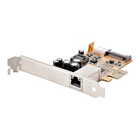 StarTech.com Startech 1 Port 2.5Gbps PoE Network Card, PCIe Ethernet Card w/RJ45 Port, 30W 802.3at PoE NIC for Desktops/Servers, Netw...