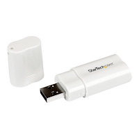 StarTech.com StarTech.com USB to Stereo Audio Adapter Converter - USB stereo Adapter - USB External sound Card - Laptop sound Card (I...