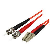 StarTech.com StarTech.com 1m Fiber Optic Cable - Multimode Duplex 50/125 - LSZH - LC/ST - OM2 - LC to ST Fiber Patch Cable - patch-ka...