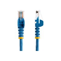 StarTech.com StarTech.com Cat5e patchkabel med hakfria RJ45-kontakter – 3 m, blå - patch-kabel - 3 m - blå