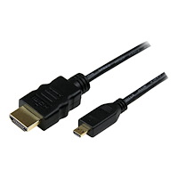 StarTech.com StarTech.com 3m High Speed HDMI® Cable with Ethernet - HDMI to HDMI Micro - M/M - 3 Meter HDMI (A) to HDMI Micro (D) Cab...