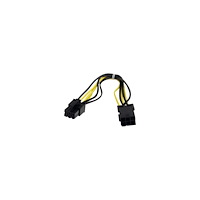 StarTech.com StarTech.com 8in 6 pin PCI Express Power Extension Cable - Power extension cable - 6 pin PCIe power (M) to 6 pin PCIe po...