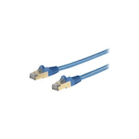 StarTech.com StarTech.com 5m CAT6A Ethernet Cable, 10 Gigabit Shielded Snagless RJ45 100W PoE Patch Cord, CAT 6A 10GbE STP Network Ca...