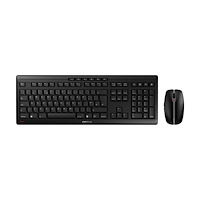 CHERRY CHERRY STREAM DESKTOP - sats med tangentbord och mus - brittisk - svart Inmatningsenhet