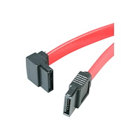 StarTech.com StarTech.com 18in SATA to Left Angle SATA Serial ATA Cable - F/F (SATA18LA1) - SATA-kabel - 46 cm