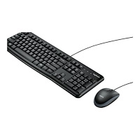 Logitech Logitech Desktop MK120 - sats med tangentbord och mus - portugisisk Inmatningsenhet