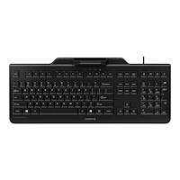 CHERRY CHERRY SECURE BOARD 1.0 - tangentbord - med NFC - USA med eurosymbol - svart Inmatningsenhet