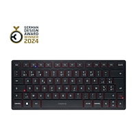 CHERRY CHERRY KW 9200 MINI - tangentbord - AZERTY - belgisk - svart Inmatningsenhet