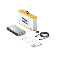 Alogic ALOGIC DV4 - dockningsstation - USB-C / USB-A - 3 x HDMI, DP - 1GbE