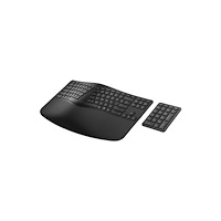 Hewlett-Packard HP 965 - sats med tangentbord och tangentsats - kompakt storlek, 2-zonslayout, separat knappsats, lågprofilstangenter, f...