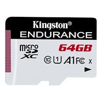 Kingston Kingston High Endurance - flash-minneskort - 64 GB - mikroSDXC UHS-I