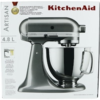 kitchen aid KitchenAid Artisan 5KSM175PSEMS - köksmaskin - 300 W - medaljongsilver