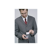 Durable Kongressklistermärke Durable Click fold, med magnet, 5,4 x 9...