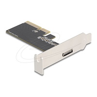 DeLOCK Delock - gränssnittsadapter - PCI Express x4 Card to 1 x external OCuLink SFF-8612 - PCIe 4.0 x4