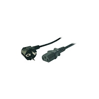 LogiLink LogiLink - strömkabel - power IEC 60320 C13 till power CEE 7/7 - 1.8 m