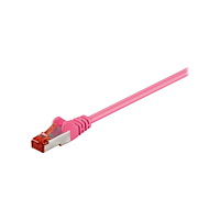 Goobay goobay patch-kabel - 20 m - magenta