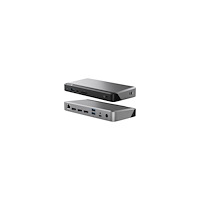 Alogic ALOGIC MX3 TripleDisplay - dockningsstation - USB-C - 3 x DP++ - 1GbE
