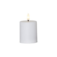 STAR TRADING Blockljus STAR T LED Paula 10cm vit