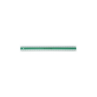 LINEX Herskal Linex® Super, plast, dubbelsidig, L: 50 cm, klar/grö...