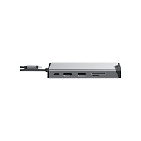 Alogic ALOGIC DV3 - mini-dockningsenhet - USB-C - 2 x HDMI, VGA - 1GbE