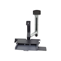 ERGOTRON Ergotron StyleView Sit-Stand Combo System with Worksurface monteringssats - för LCD-skärm/tangentbord/mus/streckkodsläsa...