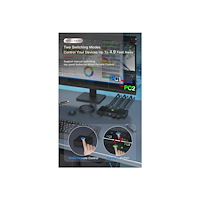 Microconnect MicroConnect - KVM / video / ljud växeln - 2 portar
