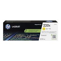 HP HP 220X - Lång livslängd - gul - original - LaserJet - tonerkassett (W2202X)