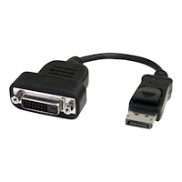StarTech.com StarTech DisplayPort till DVI-adapter - Aktiv DisplayPort till DVI-D-adapter/videokonverterare 1080p - DP 1.2 till DVI-s...