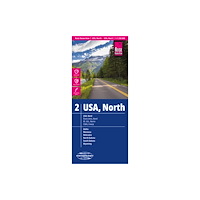 Reise Know-How Verlag Peter Rump GmbH USA North Road Map (2) 1:1,250,000 scale