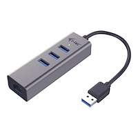 i-tec i-Tec USB 3.0 Metal 3-Port - hubb - 3 portar