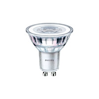 Philips Philips - LED-spotlight - form: PAR16 - klar finish - GU10 - 4.6 W - varmt vitt ljus - 2700 K (paket om 3)