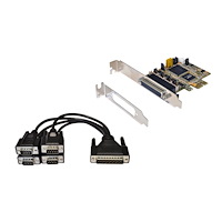 Exsys Exsys EX-44384 - seriell adapter - PCIe - RS-232/V.24 x 4