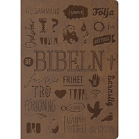 Libris förlag Bibel 2000 Konfirmandutgåva Brun (inbunden)