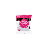 HARIO Hario V60, Kon, Kaffefilter, engångs, papper, Vit, 100 styck