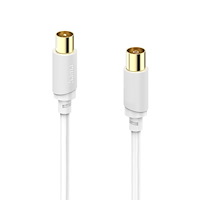 Hama Cable Antenna 120dB White 3.0m