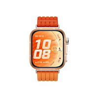 Huawei Huawei Watch Fit 5 Pro - aluminiumlegering - smart klocka med rem - orange - orange