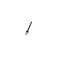 2direct LogiLink SlimLine - patch-kabel - 20 m - svart