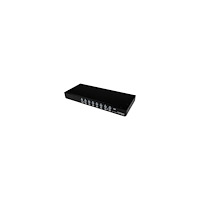 StarTech.com StarTech.com 16 Port 1U Rackmount USB KVM Switch with OSD (SV1631DUSBU) - omkopplare för tangentbord/video/mus - 16 port...
