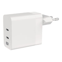 XtremeMac XtremeMac strömadapter - 65W, dubbel, USB-C Power Delivery - USB-C - 65 watt