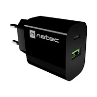 NATEC Natec Ribera strömadapter - USB-C, USB - 20 watt